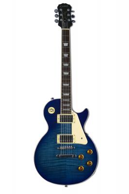 Guitares électriques Epiphone : Les Paul Standard Plus Trans Blue / Guitares et Basses